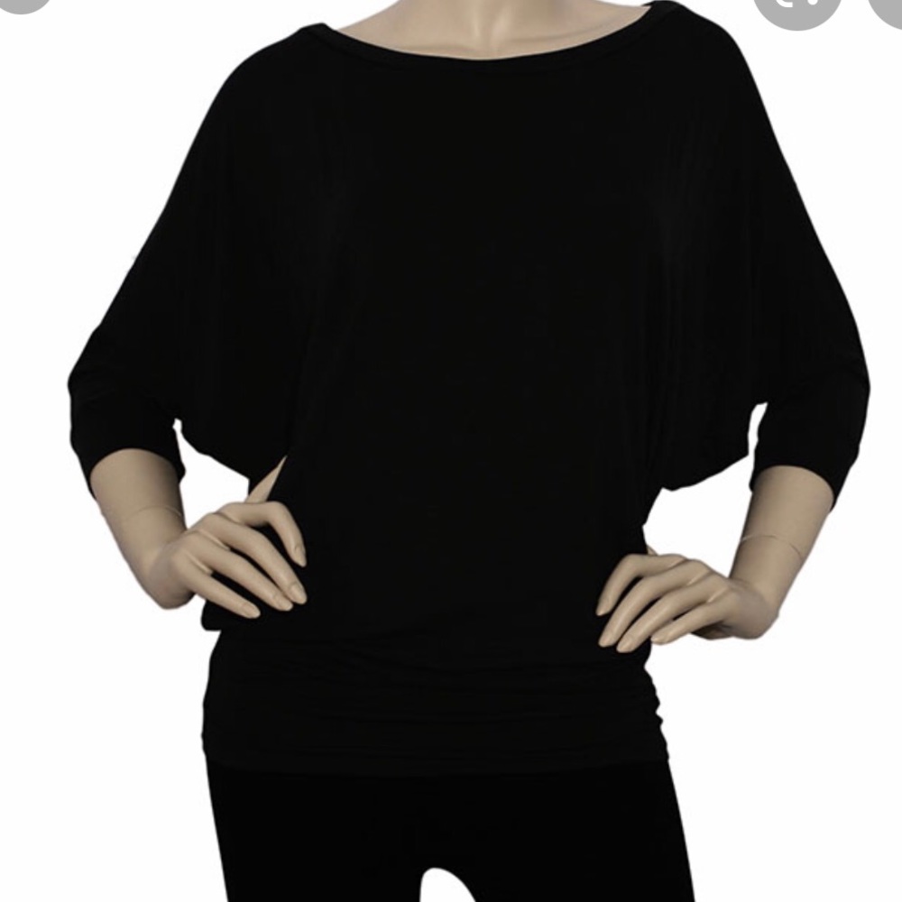 Batwing Black Tee